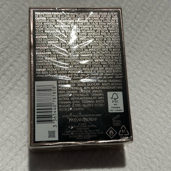 NEW Yves Saint Laurent Black Opium Eau De Parfum 30ml / 1fl.oz. - Picture 3 of 7